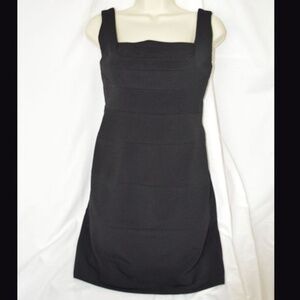Alfani Petite Black Bandage Sleeveless Dress 4P